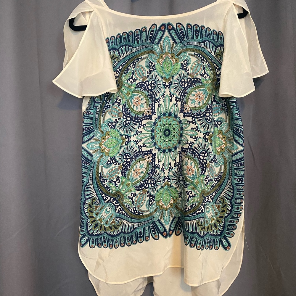 Gorgeous silk tunic top